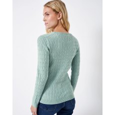 Crew Clothing Ladies' Heritage Cable Knit Jumper