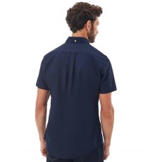 Barbour Men's Oxford Short Sleeve Tailored Shirt