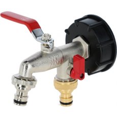 IBC Adapter & Tap with 2 Connectors IBC Adapter & Tap with 2 Connectors