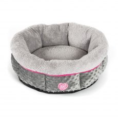 Ancol Small Bite Donut Bed - 50x50cm Pink Ancol Small Bite Donut Bed - 50x50cm Pink