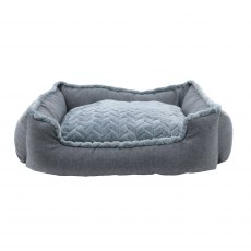 Ancol Made From Dog Bed Set - 60x50xm Grey Ancol Made From Dog Bed Set - 60x50xm Grey