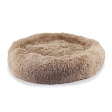Ancol Super Plush Donut Bed - 100cm Oatmeal Ancol Super Plush Donut Bed - 100cm Oatmeal