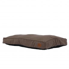 Ancol Brown Check Mattress - 100 x 70cm Ancol Brown Check Mattress - 100 x 70cm