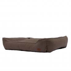 Ancol Brown Check Bed - XL 84 x 105cm Ancol Brown Check Bed - XL 84 x 105cm