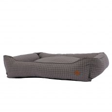Ancol Grey Check Bed - XL 84 x 105cm Ancol Grey Check Bed - XL 84 x 105cm