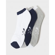 Crew Clothing  3 Pack Bamboo Trainer Socks Crew Clothing  3 Pack Bamboo Trainer Socks