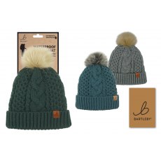 Bartleby Women's Waterproof Bobble Hat Bartleby Women's Waterproof Bobble Hat