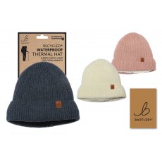 Bartleby Recycled Sherpa Lined Waterproof Hat Bartleby Recycled Sherpa Lined Waterproof Hat