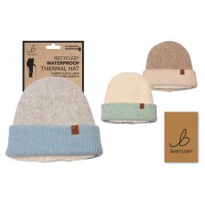Bartleby Contrast Trim Sherpa Lined Waterproof Hat Bartleby Contrast Trim Sherpa Lined Waterproof Hat