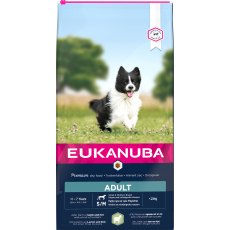 Eukanuba Adult Small Medium Breed Lamb & Rice - 12kg Eukanuba Adult Small Medium Breed Lamb & Rice - 12kg