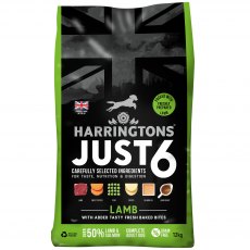 Harringtons Just 6 Lamb - 12kg Harringtons Just 6 Lamb - 12kg