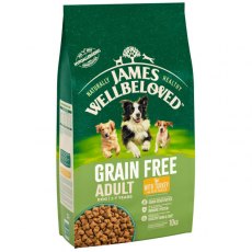 James Wellbeloved Adult Grain Free Turkey & Vegetable - 10kg James Wellbeloved Adult Grain Free Turkey & Vegetable - 10kg