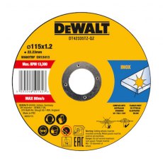 DeWalt Metal Cutting Disc Flat 115mm - 10pk DeWalt Metal Cutting Disc Flat 115mm - 10pk