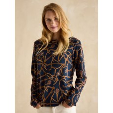 Joules Women's Harbour Printed Bridle Top Joules Women's Harbour Printed Bridle Top