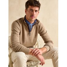 Joules Men's Hillside Blue Quarter Zip Jumper Joules Men's Hillside Blue Quarter Zip Jumper