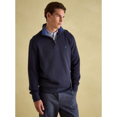 Joules Men's Navy Quarter Zip Sweatshirt Joules Men's Navy Quarter Zip Sweatshirt