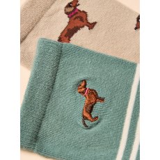 Joules Everyday 2Pk Socks One Size