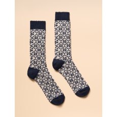 Joules Women's Cosy Geo Socks