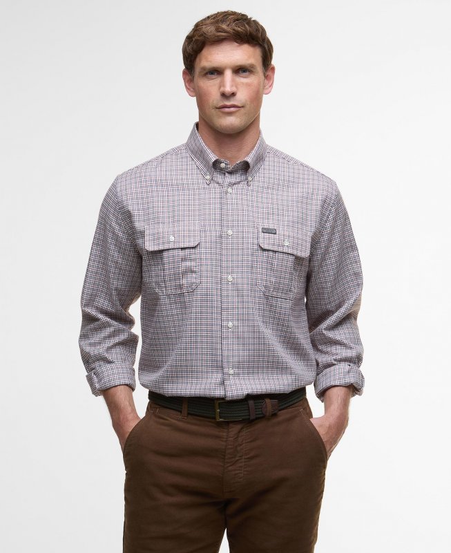 Barbour Barbour Men's Fenn Reg Shirt Thermo Weave Gingham