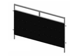 Bateman Bateman Cattle Stokbord Clad Hurdle