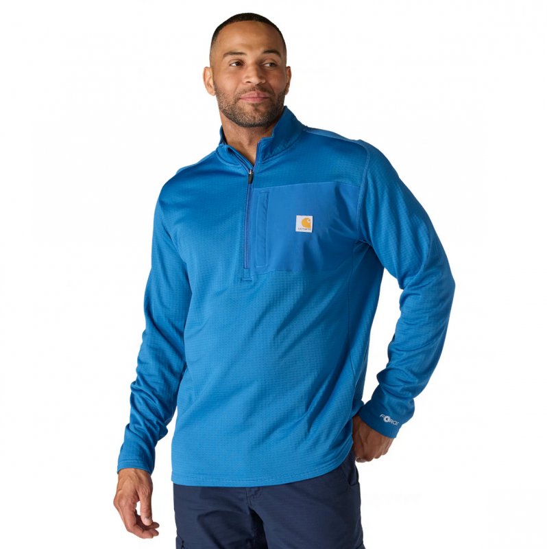 Carhartt Carhartt Men's Mock Neck Half Zip T-Shirt