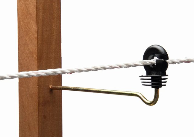 Hotline Hotline 200mm Paddock Screw Offset Insulator - 20pk