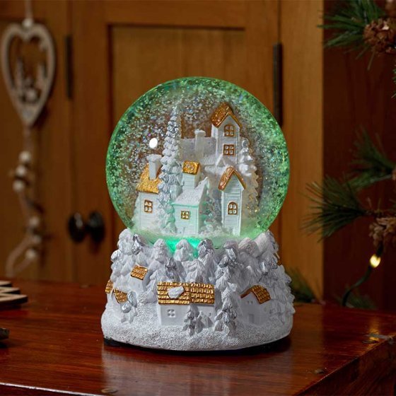 Smart Garden Products TK 12cm Musical Fantasy Forest SnowSphere