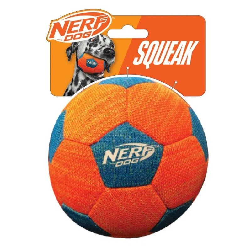 SU-Bridge Pet Supplies Nerf Dog X-Weave Squeak Ball
