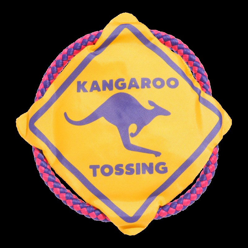 Vital Pet Group Bark Kangaroo Tossing Dog Toy