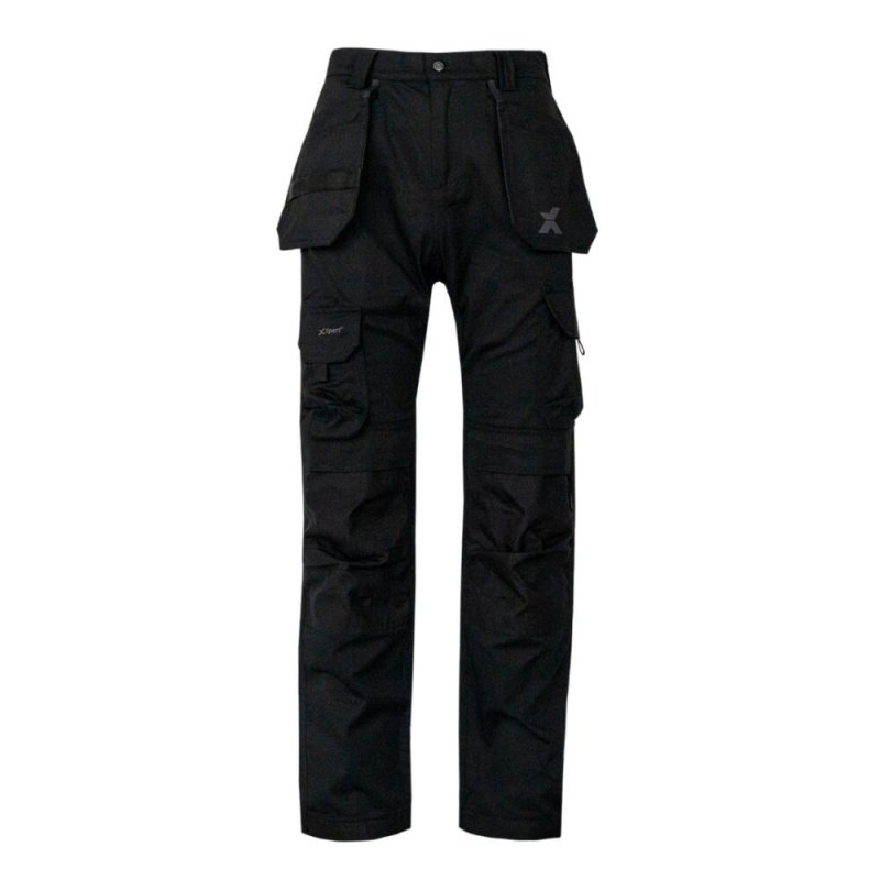 Cottonmount Workwear XPert Pro Stretch+ Work Trouser - Black