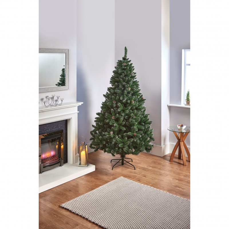 Premier Decorations Premier Rocky Mountain Pine Pvc Snow Tipped Tree - 1.8m