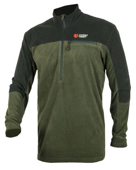 Stoney Creek Stoney Creek Unisex Microplus Top Long Sleeve , Black/Bayleaf