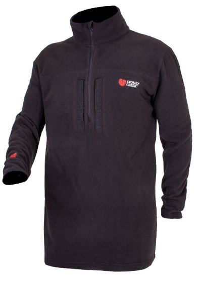 Stoney Creek Stoney Creek Mens Twin Zip Top , Black