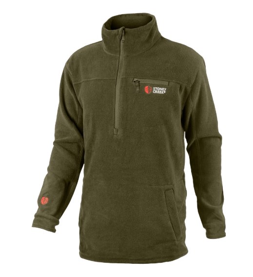 Stoney Creek   Stoney Creek Unisex Quarter Zip Top , Bayleaf