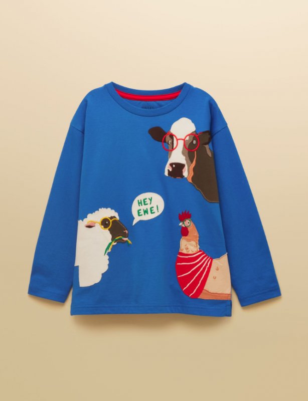Joules Joules Boys Finlay Applique T-Shirt