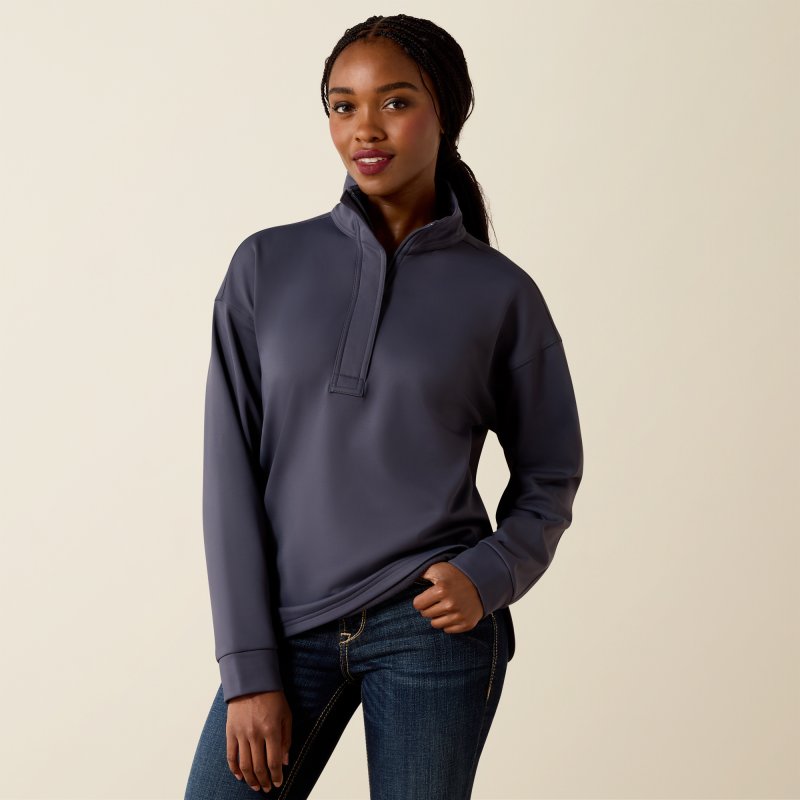 Ariat Ariat Women's Breeze Logo 1/2 Zip Sweatshirt