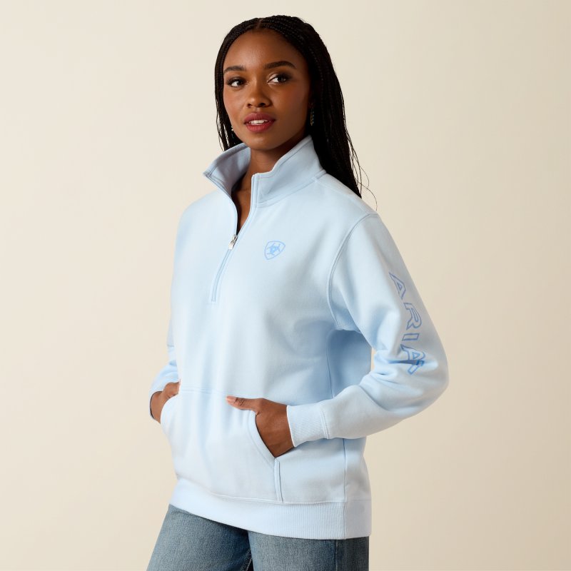 Ariat Ariat Women's Foundation Logo 1/2 Zip Sweatshirt