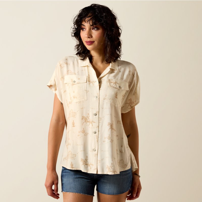 Ariat Ariat Women's Badlands Short Sleeve Shirt