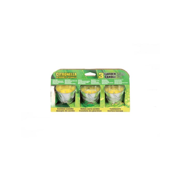 Otterdene Citronella Candle Bucket - 3pk