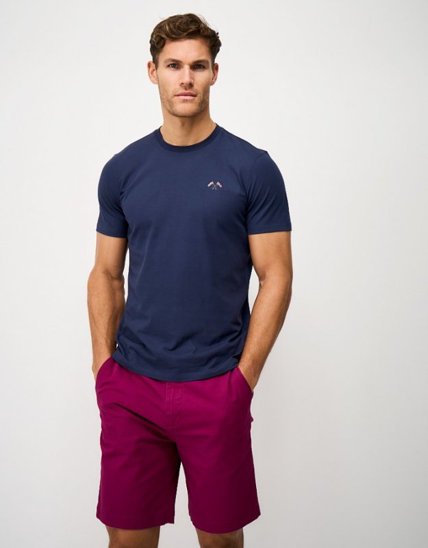 Crew Clothing Crew Clothing Men's Bound Ribbed T-Shirt