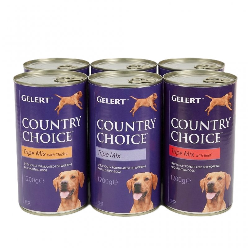 Gelert Gelert Dog Country Choice Tripe Mix - 6pk