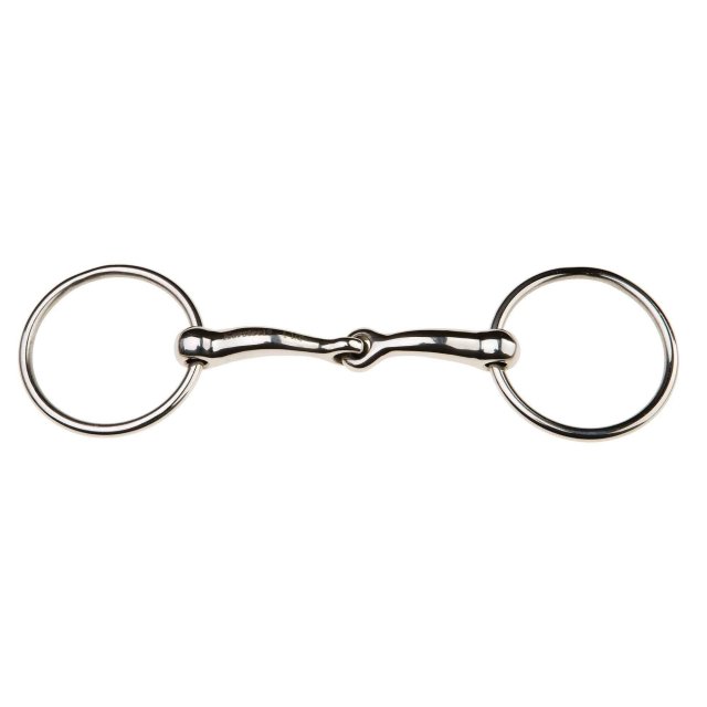 JP JP Korsteel Loose Ring Snaffle Curved Mouth