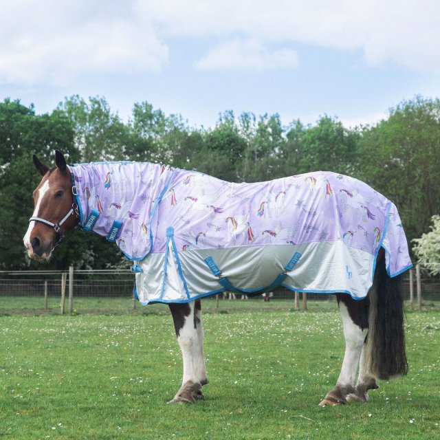 Gallop Gallop TROJAN 'Pegacorn' Combo Fly Rug
