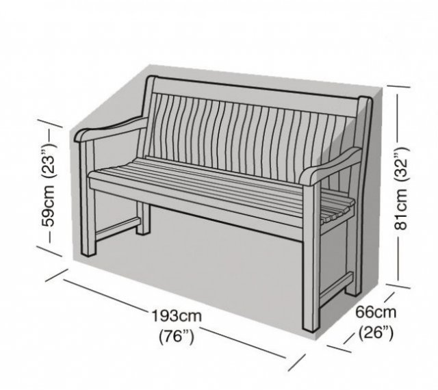 Garland Garland Cover 3-4 Seater Bench