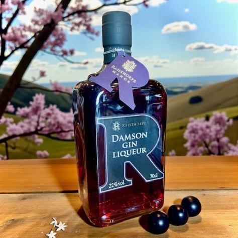 Raisthorpe Manor   Raisthorpe Manor Damson Gin 70CL