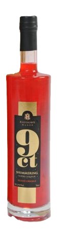 Raisthorpe Manor Raisthorpe Manor 9CT Gold Shimmering Blood Orange Vodka 70CL