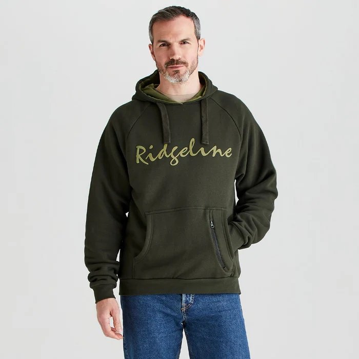 Ridgeline RIDGELINE MENS SIGNATURE HOODIE , Deep Forest