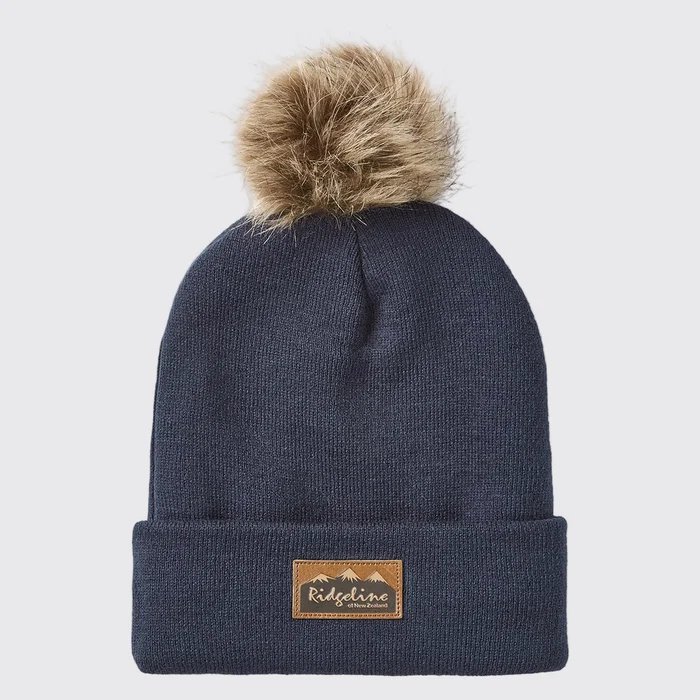 Ridgeline RIDGELINE HERITAGE FINE KNIT BOBBLE HAT