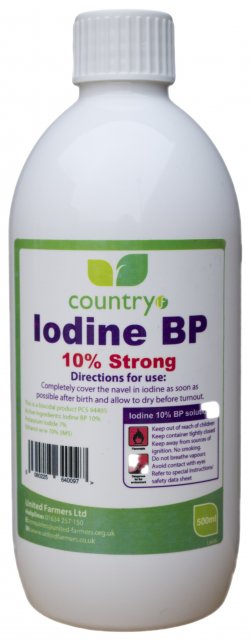 Country UF Country Iodine Solution Spray 500ml