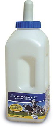 FEEDING BOTTLE FOR CALF WITH LARGE BOTTLE OPENING WITH VALVE AND TEAT WITH TWO OPENINGS - Foto 5